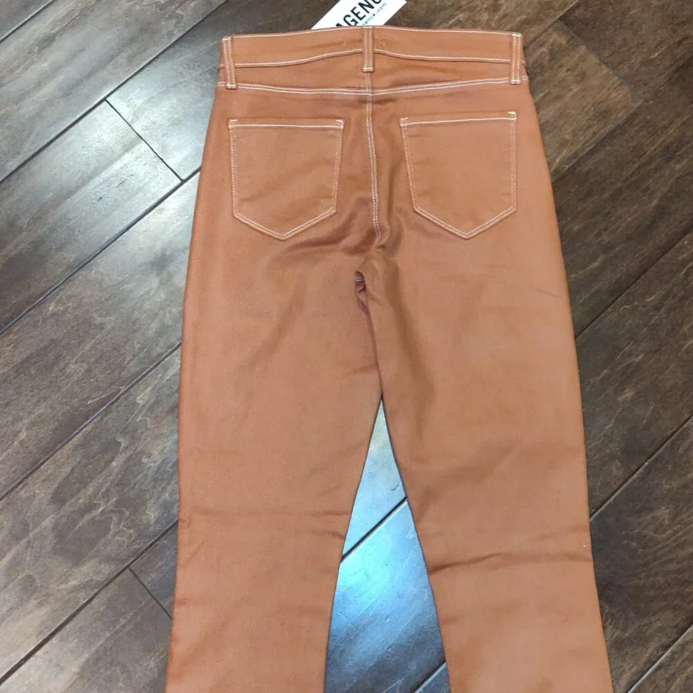 L'Agence Marguerite Coated Skinny Jeans SIZE 25 NEW WITH TAGS